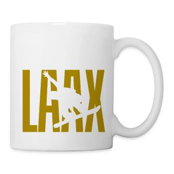 LAAX Snowboard Winter Sport - Tasse - Weiß - Rechts