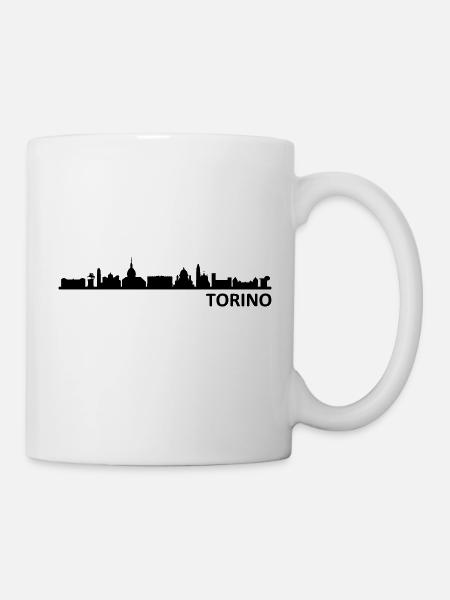 TURIN Torino Italie Skyline Ville - Mug blanc - blanc