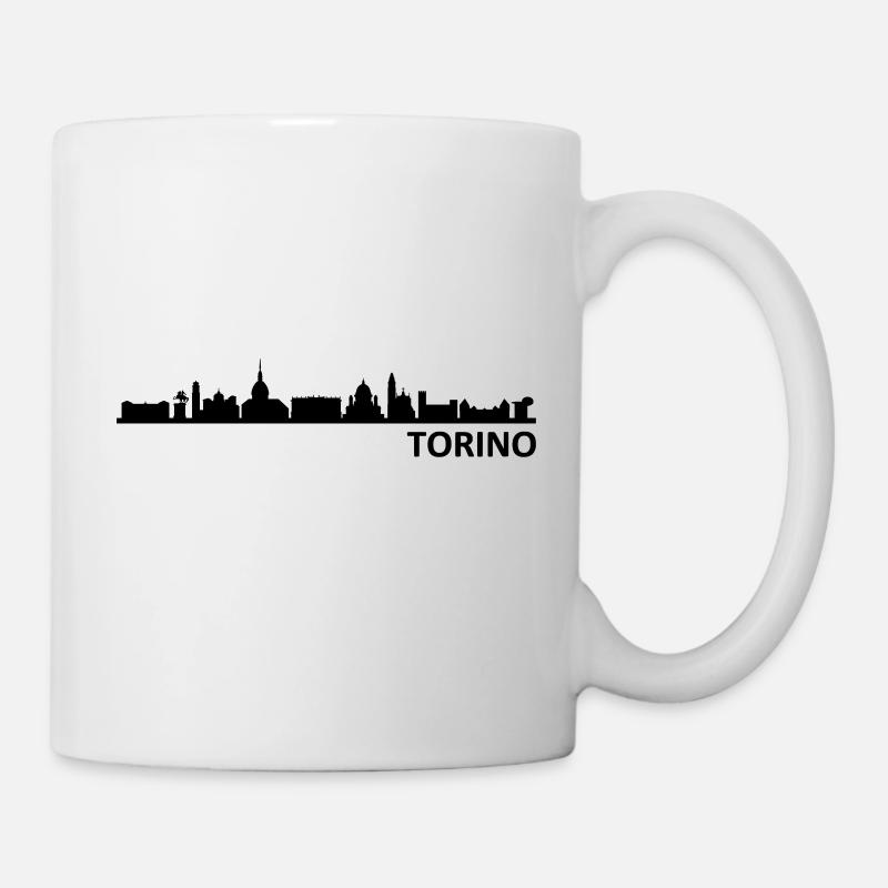 TURIN Torino Italie Skyline Ville - Mug blanc - blanc
