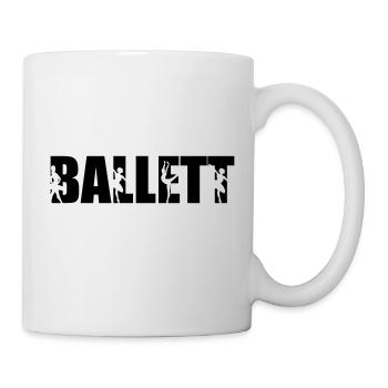 (ballett) - Tasse - Weiß - Rechts
