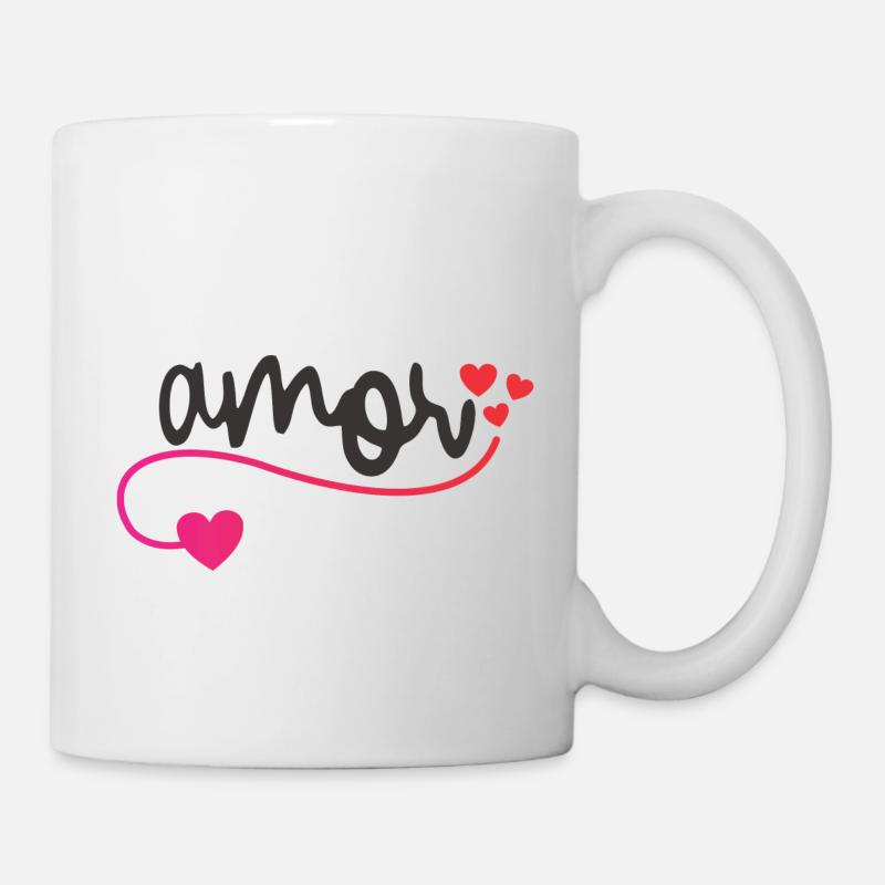 Liebe - Tasse - Weiß
