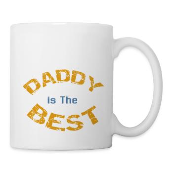 DADDY is the BEST - Mug - white - Right