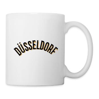 Düsseldorf - Deutschland - Tasse - Weiß - Rechts