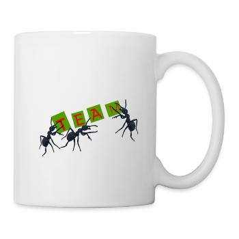 Team, group, ant - Mug - white - Right
