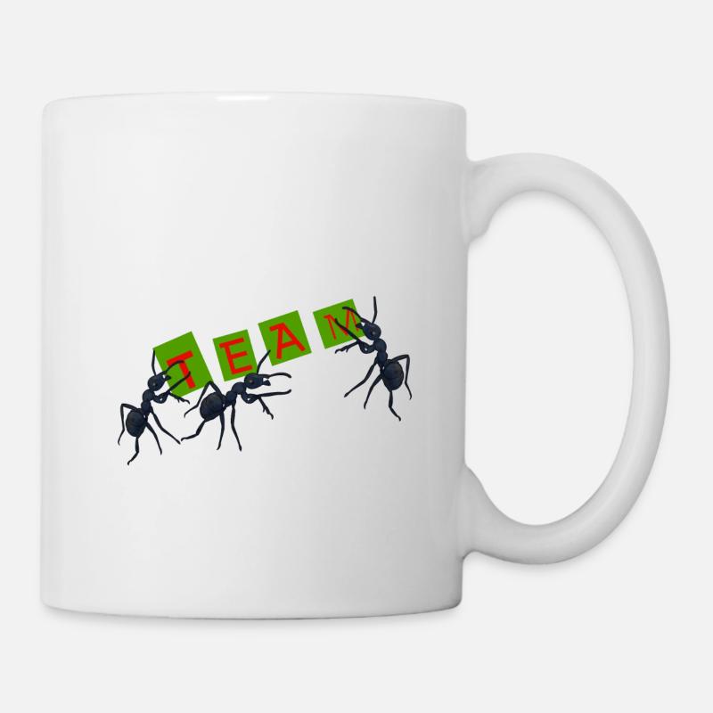 Team, group, ant - Mug - white