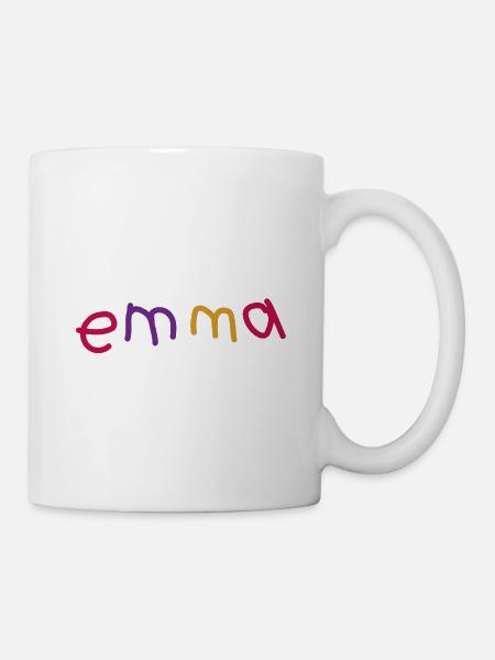 Emma Emma - Tasse - Weiß