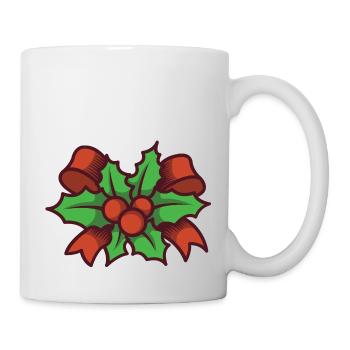 Holly Bow - Tasse - Weiß - Rechts