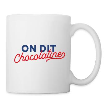 On dit chocolatine - Mug blanc - blanc - Droite