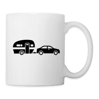 Caravane - Mug blanc - blanc - Droite