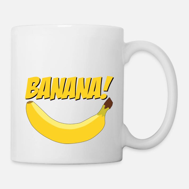 Banane banane - Mug blanc - blanc