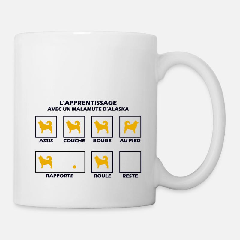 Education noir - Mug blanc - blanc