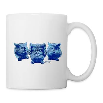 Voir Non - Mug blanc - blanc - Droite