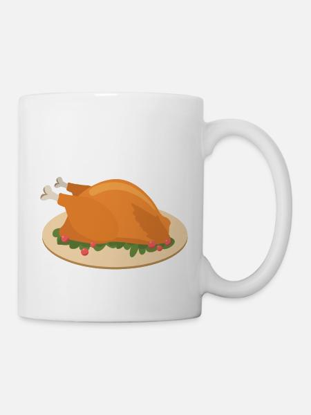 Truthahn - Tasse - Weiß