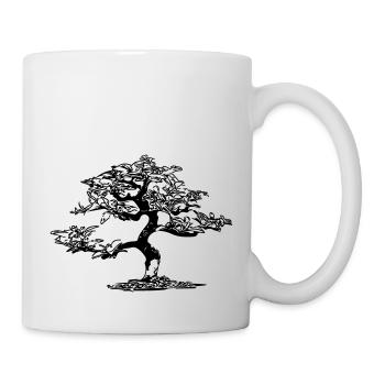 Cute bonsai - Mug - white - Right