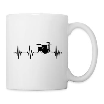 Batteur batteur batteur batteur - Mug blanc - blanc - Droite
