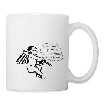 Blind Amor! - Tasse - Weiß - Rechts