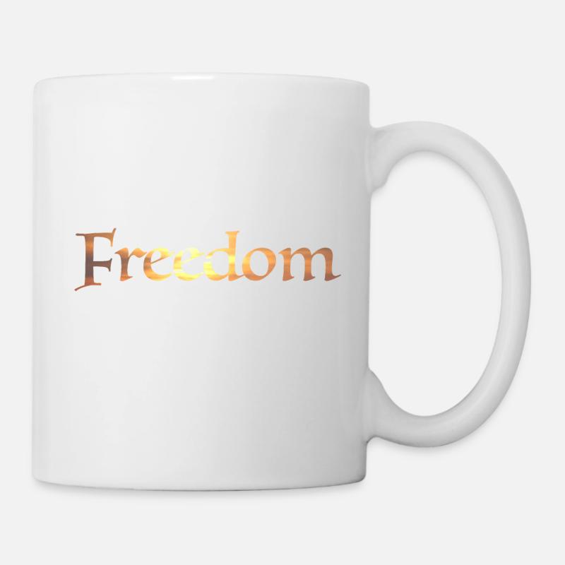 Freedom - Mug - white