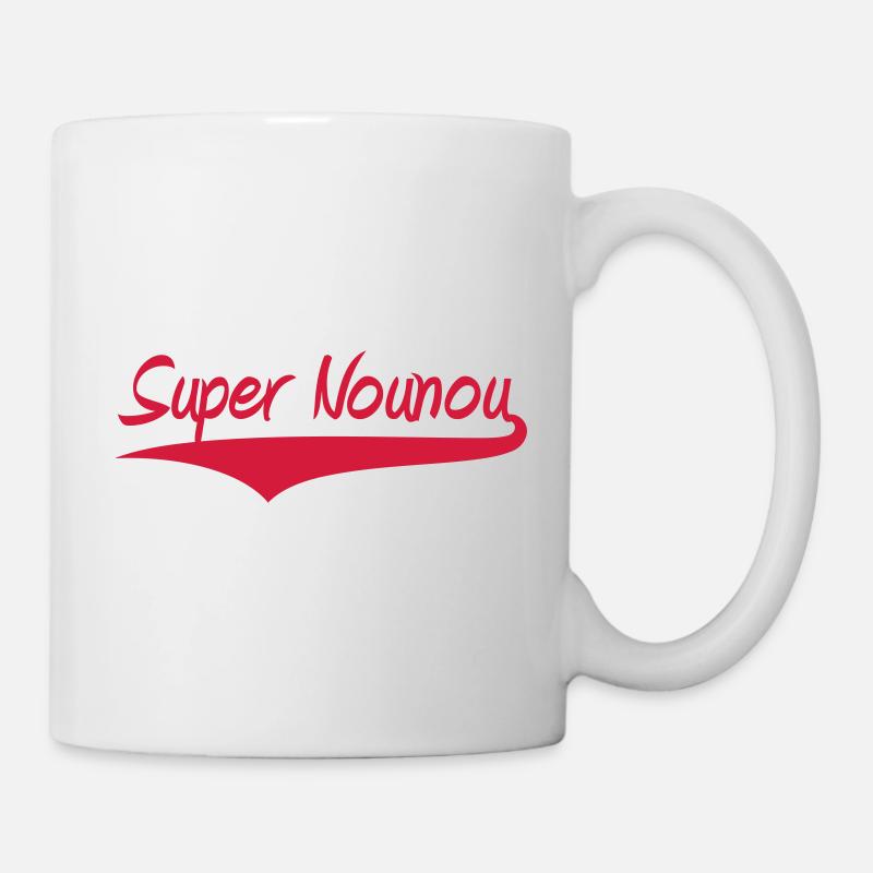 Super Nounou - Mug blanc - blanc