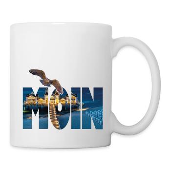 Moin (Motiv: Sellin) - Tasse - Weiß - Rechts