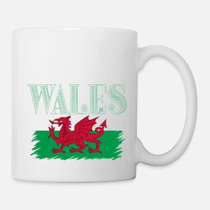 Wales - Mug - white