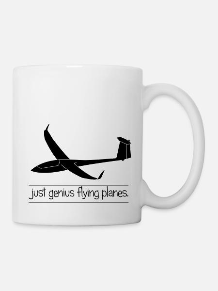 Glider gliding glider flying - Mug - white