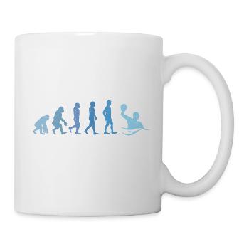 L'évolution du water-polo dans les sports nautiques - Mug blanc - blanc - Droite