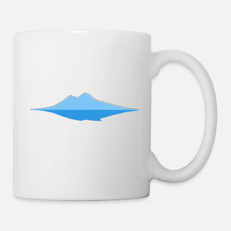 Neapel, Vesuv - Tasse - Weiß