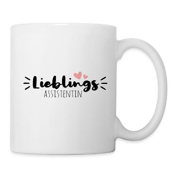 Favorite assistant - Mug - white - Right