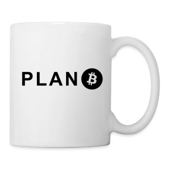 Plan B - Mug blanc - blanc - Droite