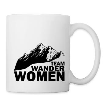 Team Wander Woman Saying Gift - Mug - white - Right