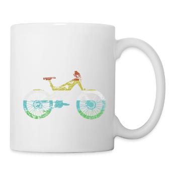 VTT - Mug blanc - blanc - Droite