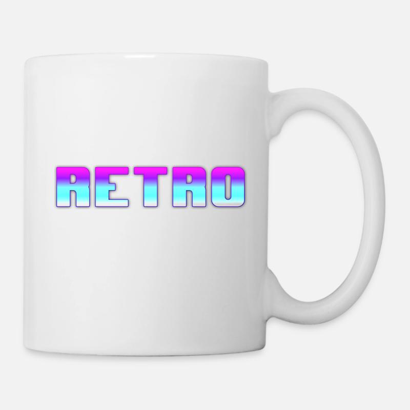 Retro - Mug - white