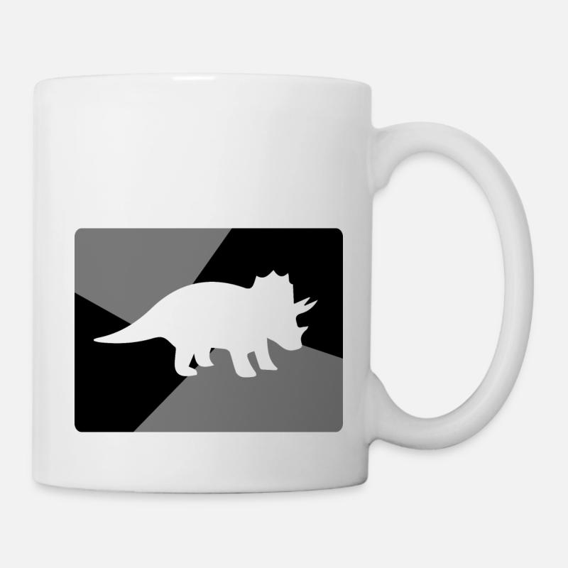 Dinosaurier Dino - Tasse - Weiß