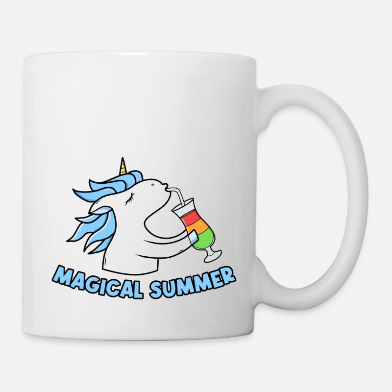 Licorne Magical Summer - Mug blanc - blanc