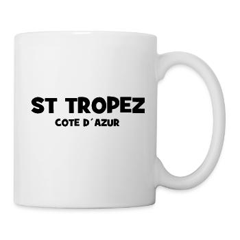 Saint Tropez - France - Cote d'Azur - Mug - white - Right