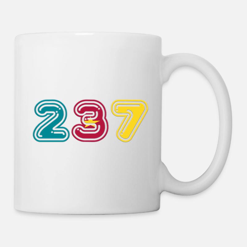 TEAM 237 CAMEROUN - Mug blanc - blanc