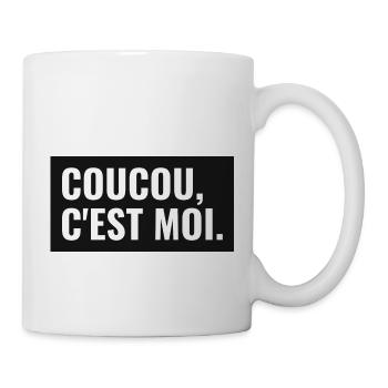 coucou,c'est moi. - Mug blanc - blanc - Droite
