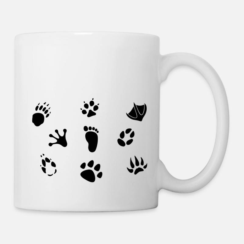 Beißen von Tieren - Tasse - Weiß