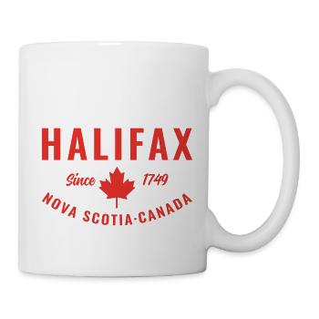 Halifax Gift Canada Flag Canadian - Mug - white - Right