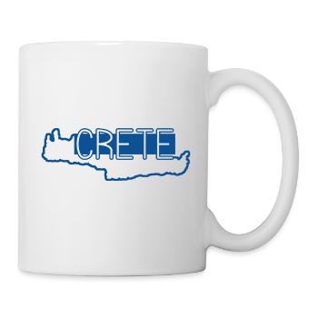 Kreta - Tasse - Weiß - Rechts