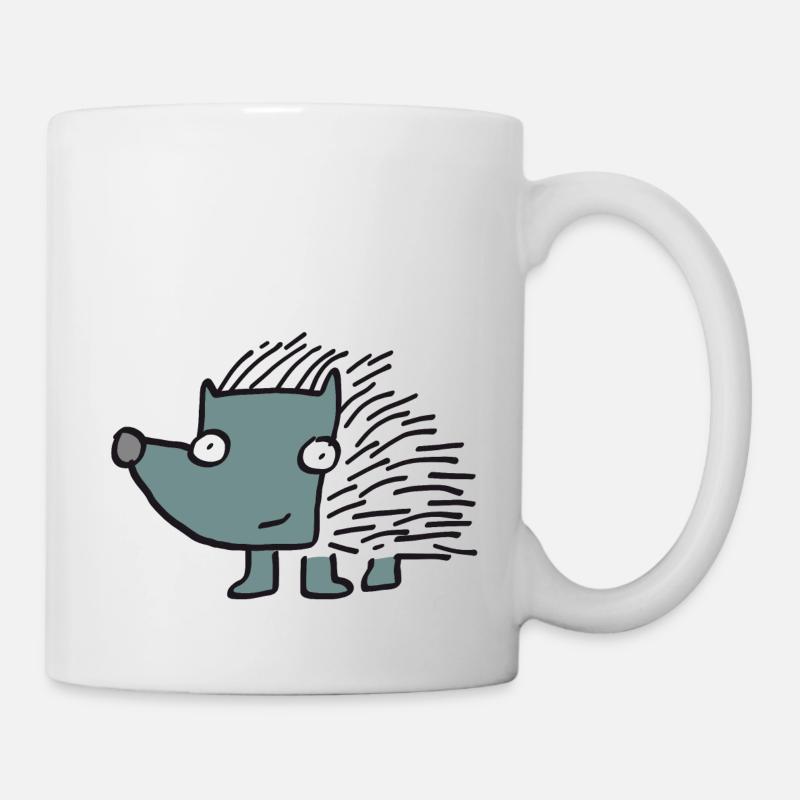 Igel Izo - Tasse - Weiß
