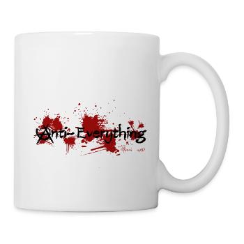 Antieverything - Mug - white - Right