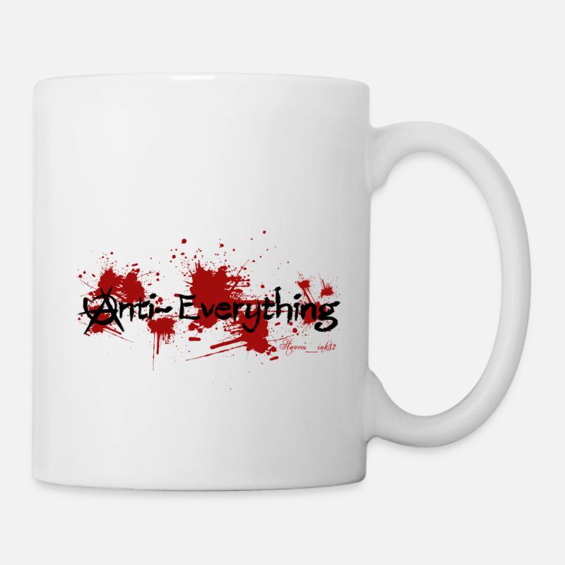 Antieverything - Mug blanc - blanc