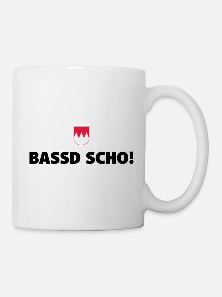 Bassd Scho! - Tasse - Weiß
