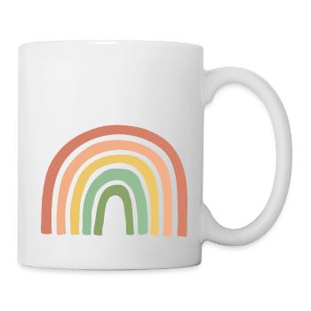 Regenbogen LGBT - Tasse - Weiß - Rechts