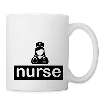 Nurse Krankenschwester Doktor - Tasse - Weiß - Rechts