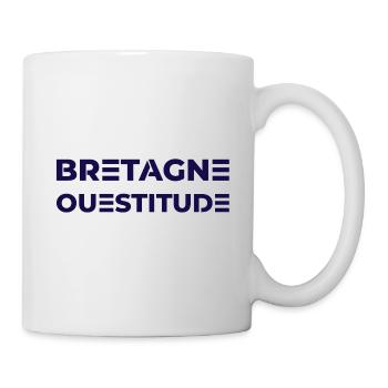 bretagne ouestitude - Mug blanc - blanc - Droite