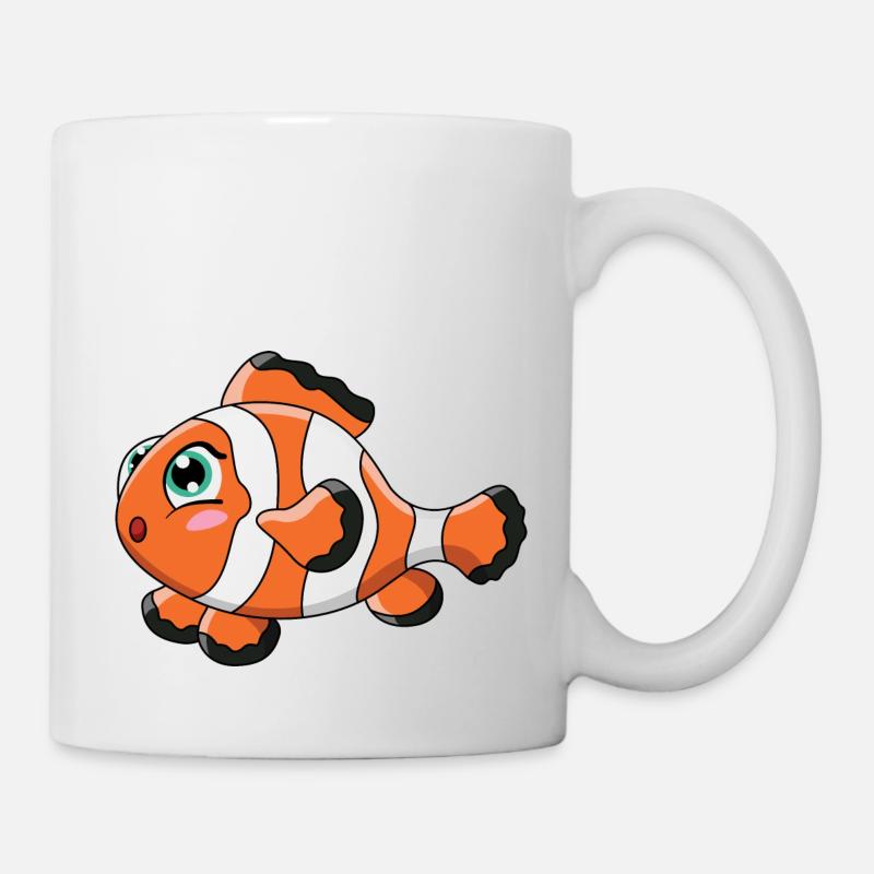 Clownfisch - Tasse - Weiß