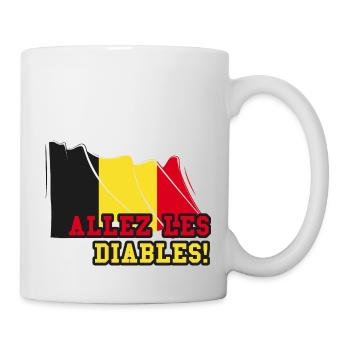 BELGIUM FANS by The Manzanita ́s - Mug - white - Right