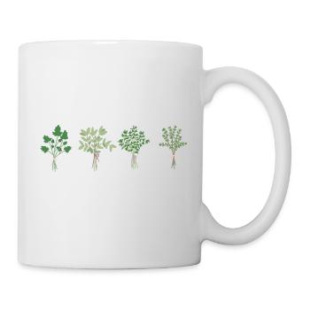 Parsley, sage, rosemary and thyme - Mug - white - Right